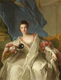 Portrait of the Marquise de la Ferté-Imbault | Jean-Marc Nattier | Painting Reproduction