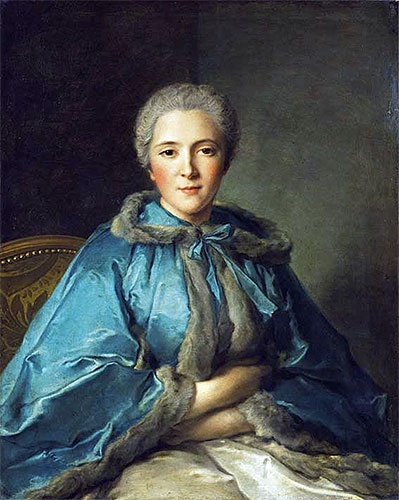 Die Gräfin de Tillieres, 1750 | Jean-Marc Nattier