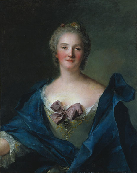 Portrait of a Woman, c.1748 | Jean-Marc Nattier | Giclée Leinwand Kunstdruck