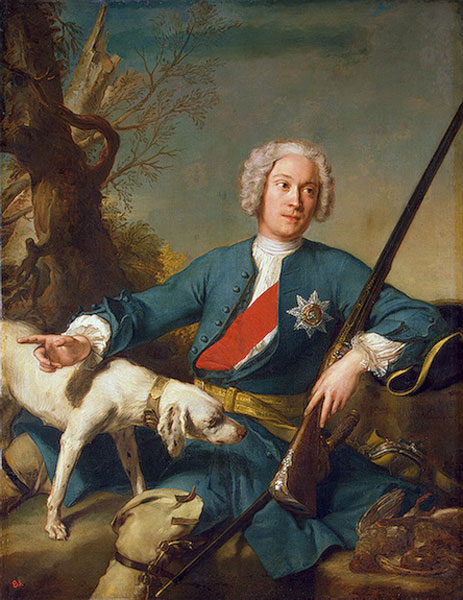 Portrait of Alexander Kurakin, 1728 | Jean-Marc Nattier | Giclée Leinwand Kunstdruck