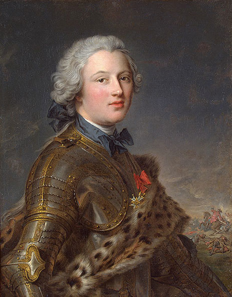 Portrait of Pierre-Victoire, Baron of Besenval, n.d. | Jean-Marc Nattier | Giclée Leinwand Kunstdruck