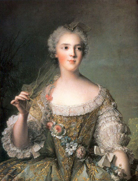 Portrait of Madame Sophie, daughter of Louis XV at Fontevrault, 1748 | Jean-Marc Nattier | Giclée Canvas Print