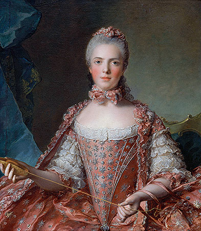 Marie-Adélaïde von Frankreich, 1756 | Jean-Marc Nattier