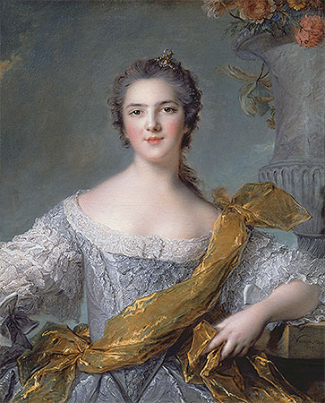 Victoire de France at Fontevrault, 1748 | Jean-Marc Nattier