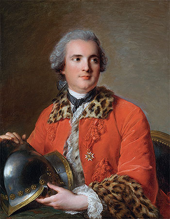 Jean Victor de Rochechouart de Mortemart, 1756 | Jean-Marc Nattier | Giclée Canvas Print