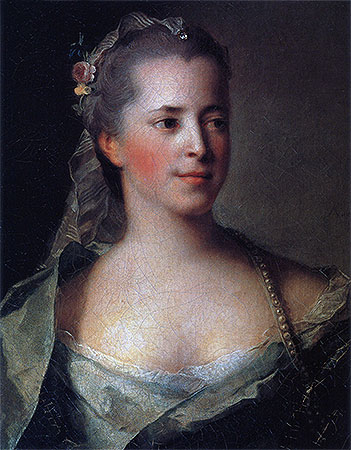 Portrait of Princess Ekaterina Golitsyna, 1757 | Jean-Marc Nattier