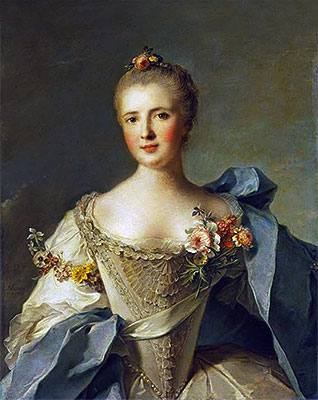 The Marquise de Belestat, 1755 | Jean-Marc Nattier | Giclée Canvas Print