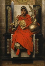 The Byzantine Emperor Honorius, 1880 | Jean-Paul Laurens