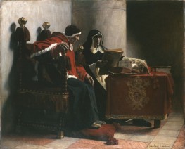 The Pope and the Inquisitor, 1882 | Jean-Paul Laurens
