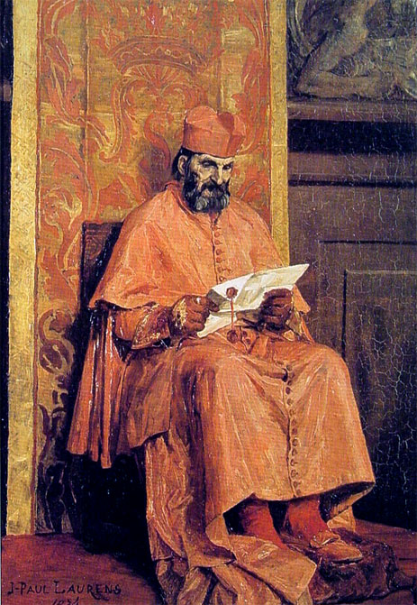 The Cardinal, 1874 | Jean-Paul Laurens | Giclée Canvas Print