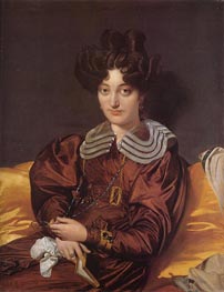 Ingres | Madame Marcotte de Sainte-Marie | Giclée Canvas Print