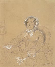 Ingres | Portrait of Mme. Ramel | Giclée Paper Print