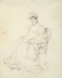 Ingres | Portrait of Madame Guillaume Guillon Lethiere | Giclée Paper Print