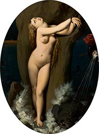 Angelica in Chains, 1859 by Ingres | Art Print