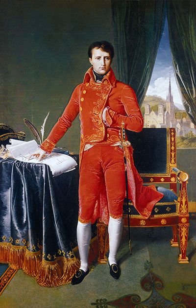 Napoleon as First Consul, 1804 | Ingres | Giclée Canvas Print