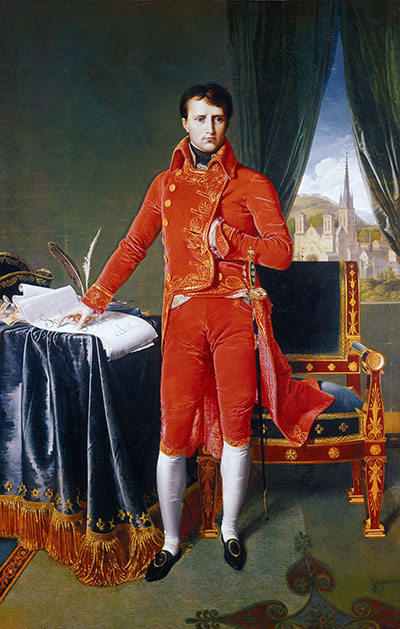 Napoleon als Erster Konsul, 1804 | Ingres