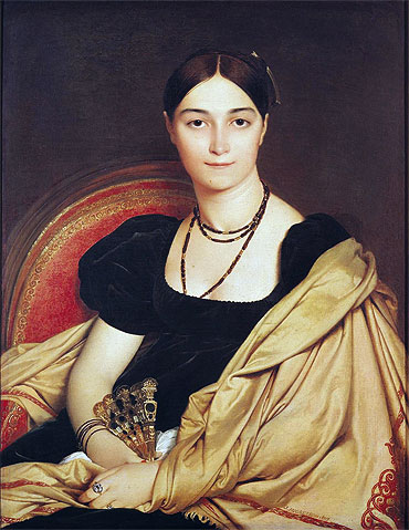 Porträt der Madame Antonia de Vaucay geborene de Nittis, 1807 | Ingres