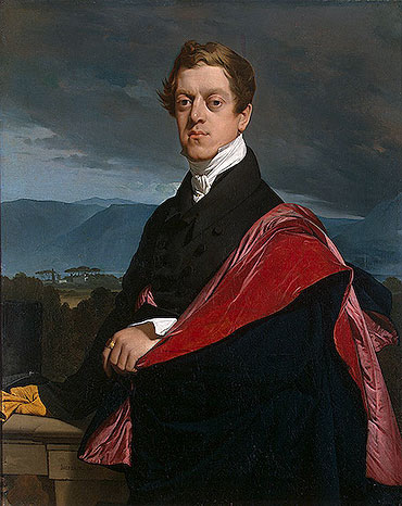 Porträt des Grafen Nikolay Guryev, 1821 | Ingres