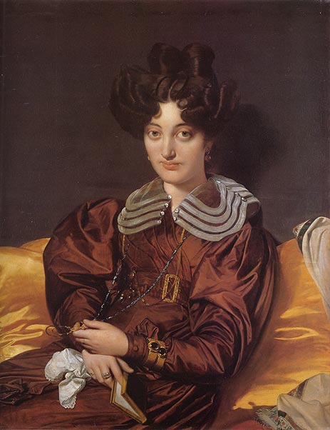 Ingres | Madame Marcotte de Sainte-Marie, 1826 | Giclée Canvas Print