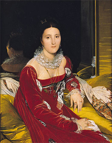 Madame de Senonnes, c.1814/16 | Ingres | Giclée Canvas Print