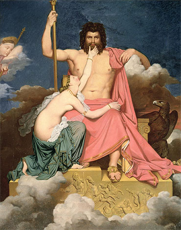 Jupiter und Thetis, n.d. | Ingres