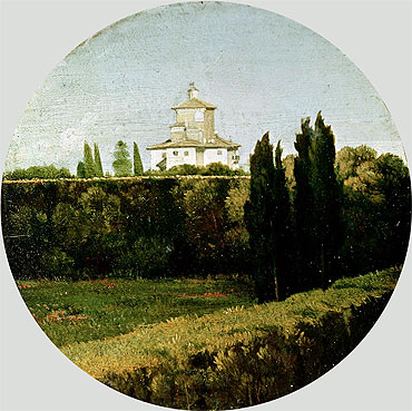 Blick auf die Villa Medici, Rom, n.d. | Ingres