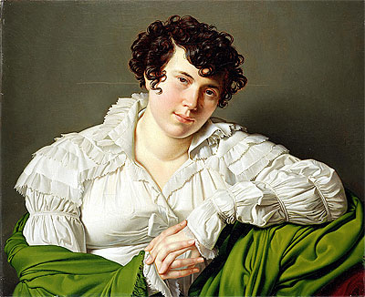 Portrait of a Young Woman, c.1805 | Ingres | Giclée Leinwand Kunstdruck