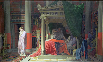 Antiochus and Stratonice, 1840 | Ingres | Giclée Canvas Print