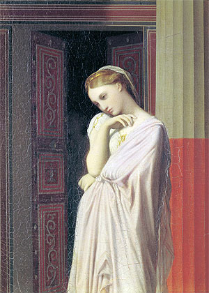 Antiochus und Stratonike (Detail), 1840 | Ingres