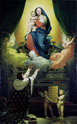 The Vow of Louis XIII, 1824 | Ingres