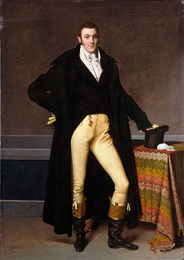 Joseph-Antoine de Nogent, 1815 | Ingres | Giclée Leinwand Kunstdruck