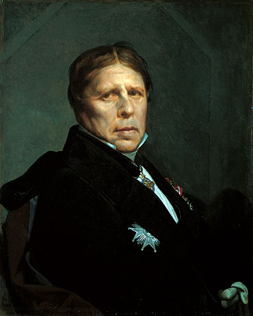 Self Portrait, 1859 | Ingres | Giclée Leinwand Kunstdruck