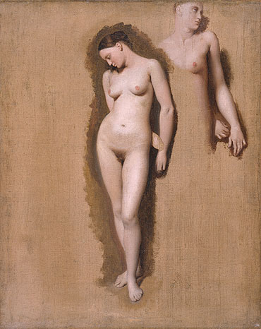 Studie für 'Roger befreit Angelica', 1818 | Ingres