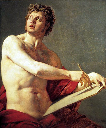 Akademische Figur, 1801 | Ingres