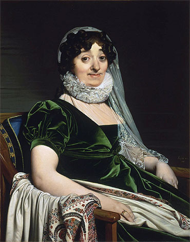 Portrait of the Countess of Tournon, 1812 | Ingres | Giclée Canvas Print