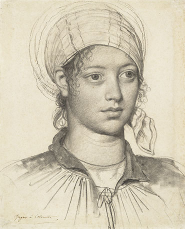 Portrait of a Young Woman, 1804 | Ingres | Giclée Papier-Kunstdruck