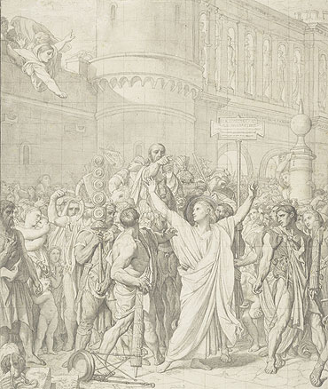 The Martyrdom of St. Symphorien, 1858 | Ingres
