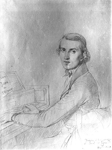 Charles Gounod, 1841 | Ingres | Giclée Paper Art Print