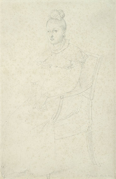 Portrait of Princess Letizia Murat, c.1813 | Ingres | Giclée Paper Print