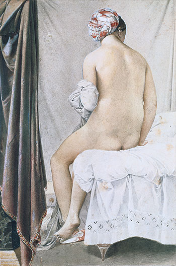 The Bather, 1808 | Ingres
