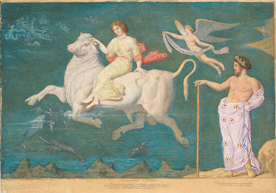 Rape of Europa, 1865 | Ingres