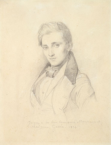 Ingres | Portrait of Etienne Gonin, 1834 | Giclée Paper Print
