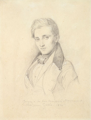 Porträt von Etienne Gonin, 1834 | Ingres