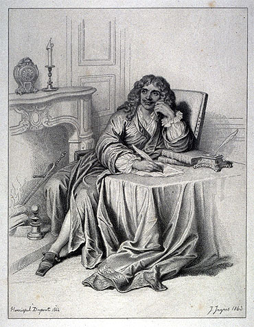 Ingres | Moliere, 1843 | Giclée Paper Print
