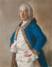 Portrait of Joseph Bouër, 1746 by Jean Etienne Liotard | Canvas Print