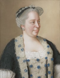 Maria Theresa of Austria, Archduchess of Austria, ..., 1762 by Jean Etienne Liotard | Canvas Print