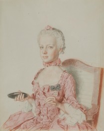 Maria Carolina, Archduchess of Austria, Future Queen of Naples, 1762 | Jean Etienne Liotard