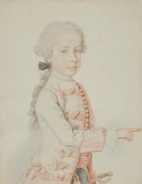 Portrait of Ferdinand, Archduke of Austria, 1762 by Jean Etienne Liotard | Paper Art Print
