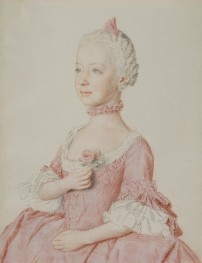 Maria Antonia, Archduchess of Austria, Future ..., 1762 by Jean Etienne Liotard | Paper Art Print
