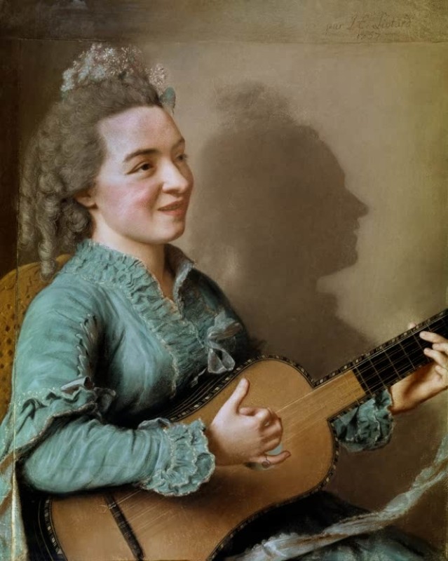 Portrait of Marie-Justine-Benoite Favart-Duronceray, 1757 | Jean Etienne Liotard | Giclée Papier-Kunstdruck